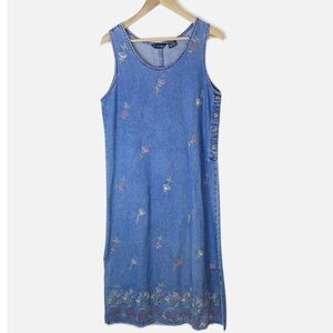 Vintage D.D. Designs denim jumper M